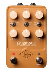 Universal Audio UAFX Enigmatic | '82 Overdrive Special Amp Modeling Pedal - Picture 1 of 4