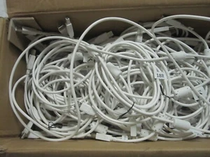 50 LOT USB 2.0 High Speed Printer Scanner Cable Cord White 1600mm 5.25 ft 66" - Picture 1 of 8