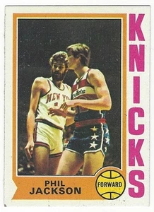 1974-75 TOPPS BASKETBALL #132 PHIL JACKSON - VG+/EX- - Picture 1 of 1