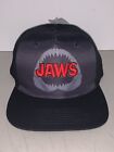 Universal Studios Jaws Black Baseball Hat Cap Adults NWT