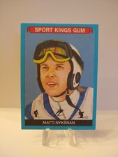 2023 Sport Kings Blue Border Matti Nykanan #129 Ski Jumping Card