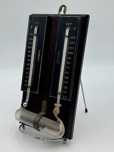 Rare C.J. Tagliabue MFG Co. B’KLYN NY USA Antique Dual Thermometer Hygrometer - Picture 1 of 8