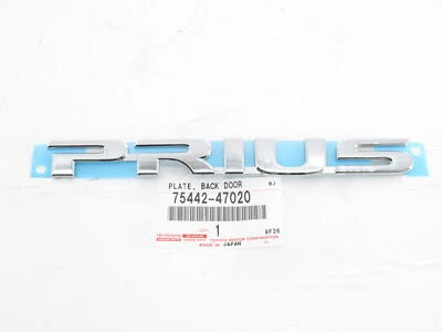 Genuine OEM Toyota 75442-47020 Rear Trunk Emblem Nameplate Badge 10-15 Prius - Image 1 of 2
