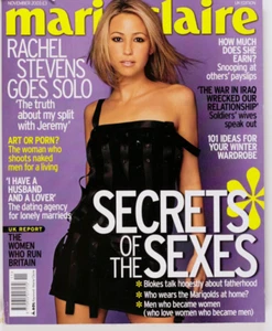 RACHEL STEVENS RALPH FIENNES PAUL BETTANY PAMELA ANDERSON Marie Claire magazine - Picture 1 of 1