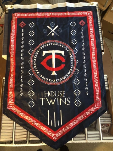 Minnesota Twins Game of Thrones House Flag SGA Cover