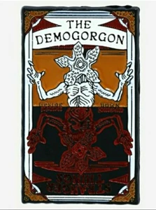 Stranger Things The Demogorgon Tarot Card Enamel Pin - Picture 1 of 4