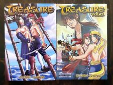 *New* Treasure Vol 1-2_Studio Kawaii_Complete Set_English Yaoi Manga (Lot #Y113)