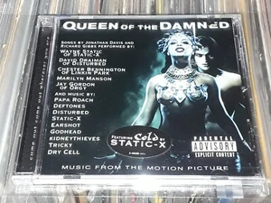 RARE QUEEN OF THE DAMNED SOUNDTRACK CD OST HYPE STICKER SEALED STATIC-X DEFTONES - Picture 1 of 3