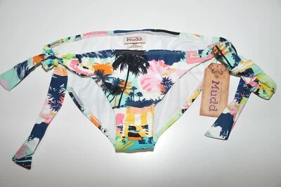 Mudd плавать бикини низ купальник женский размер XS Juniors пальмы новый - Изображение 1 из 4