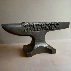 Winchester Repeating Arms 1929 Cast Iron Anvil Paperweight (4.5" x 2.75" x 2") - Picture 1 of 5