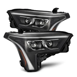 For 22-24 Tundra Sequoia Black Headlight White DRL w/ Converter Alpharex - Bild 1 von 22