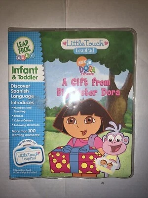 Little Touch Leap Pad Book: Dora the Explorer. LeapFrog New Sealed S46 - Image 1 of 4