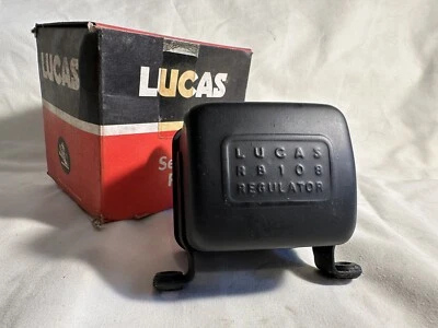 ORIGINAL LUCAS 37448 RB108 REGULATOR 12V 11A MASSEY FERGUSON TRACTOR AND SIMILAR - Image 1 of 4