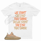 White GRIND DIFF T Shirt for YZ 350 V2 Sand Taupe Desert Sand Ore Air Max 90 