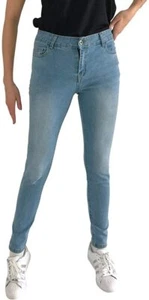Pantalones de mezclilla para mujer Sanifer azul claro (18) - Imagen 1 de 4