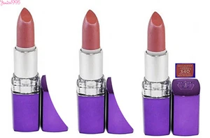 RIMMEL London Moisture Renew Lipstick #340 TO NUDE OR NOT TO NUDE x 3 Lipsticks - Picture 1 of 2