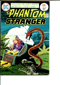 PHANTOM STRANGER 36 VF- BLACK ORCHID REDONDO 1975 - Picture 1 of 2