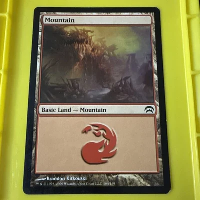 MTG Mountain Planechase Land 164/169 Light Play!! - Image 1 of 4