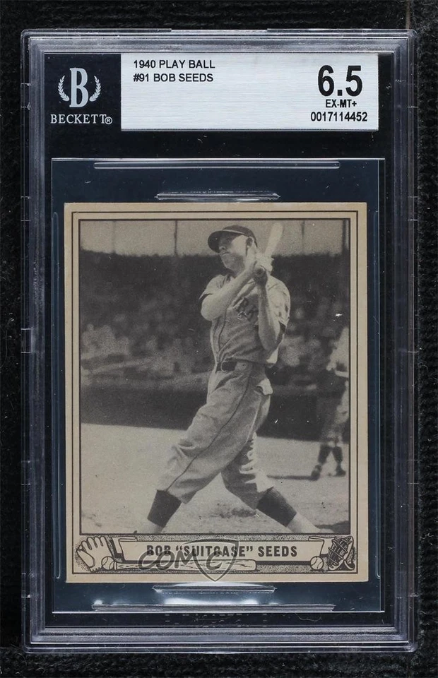 1940 Play Ball Bob Seeds #91 BGS 6.5 - Image 1 of 2