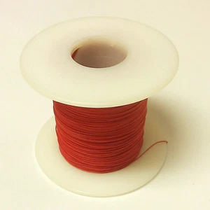 500' Page 28AWG RED KYNAR Insulated Wire Wrap Wire 500 Foot Roll ~ Made In USA - Picture 1 of 1