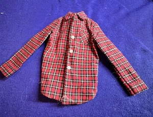 Mattel’s Vintage RARE TM 1960 Ken’s Plaid Shirt - Picture 1 of 4