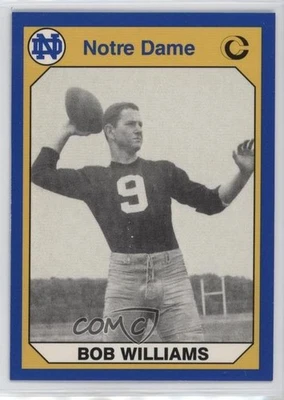 1990 Collegiate Collection University of Notre Dame Bob Williams #131 - Image 1 of 2