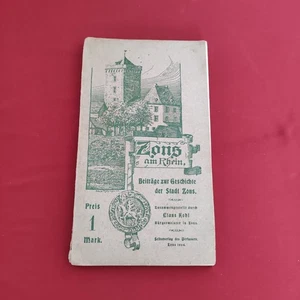 Zons am Rhein. Beiträge zur Geschichte der Stadt Zons. von Claus Kohl. - Bild 1 von 2