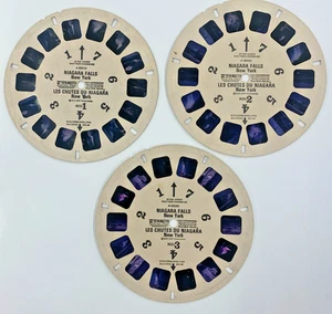 1971 Niagara Falls New York View-Master 3 Reels - Picture 1 of 2