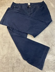 JMS Cotton Pants size 22W Blue - Picture 1 of 5