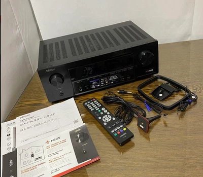 DENON AVR-X1500H INTEGRATED NETWORK AV RECEIVER 80W x7CH 8Ω AC100V 50/60Hz - Image 1 of 4