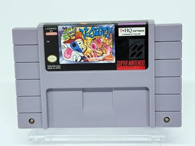The Ren and Stimpy Show Veediots! (Super Nintendo SNES) Authentic & Tested - Image 1 of 4