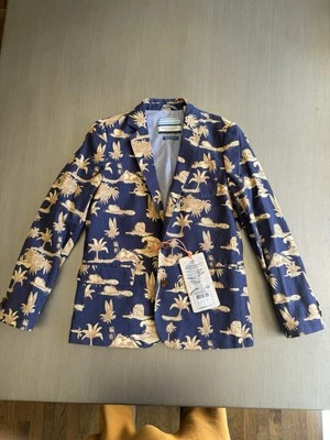 Scotch & Soda Cotten/Linen Sports Coat Blazer Boys Size 12 - Image 1 of 4