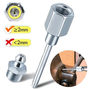 Grease Gun Needle Tip Narrow Grease Needle Nozzle Adapter,Needle Grease Fittings - Photo 1 sur 16