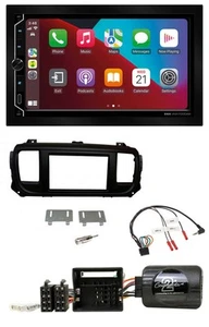 ESX 2DIN DAB USB Lenkrad Bluetooth Autoradio für Toyota Proace Citroen Jumpy ab - Bild 1 von 11