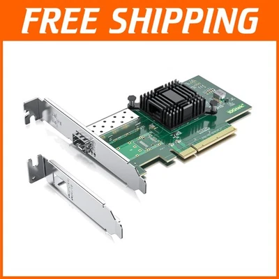 10Gb PCI-E NIC Card - Intel 82599EN Controller & Easy Low-Profile Installation - Image 1 of 4