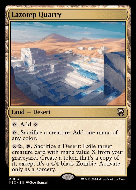 MTG Lazotep Quarry English [M3C] - Image 1 of 1