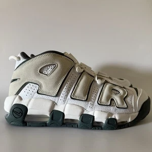Nike Air More Uptempo '96 Men's 9.5 Shoes White/Vintage Green FN6249-100 NEW - Picture 1 of 8