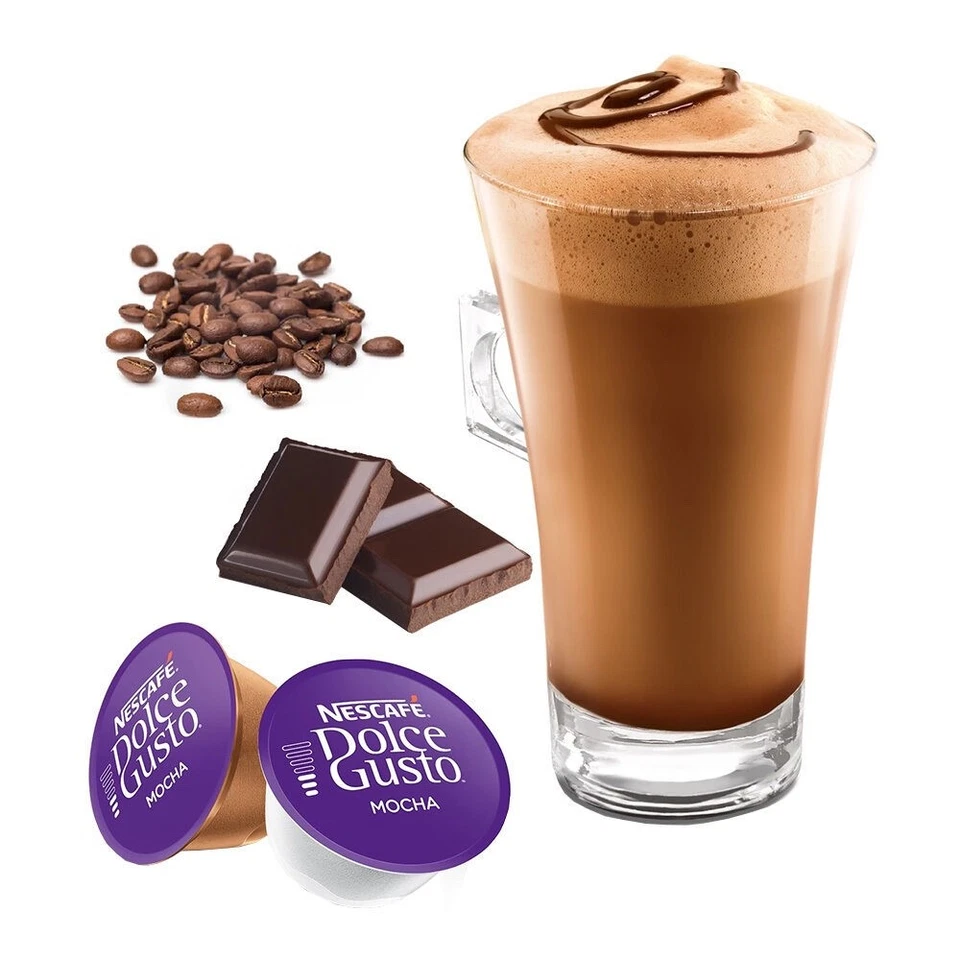 Café Nescafé Dolce Gusto: MOCA - 16 cápsulas SIN CAJA - ENVÍO GRATUITO Foto 1 de 1
