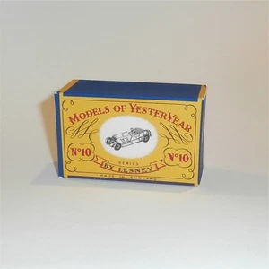 Matchbox Lesney Yesteryear 10 a Mercedes Benz 1908 B Style Repro Box - Picture 1 of 5
