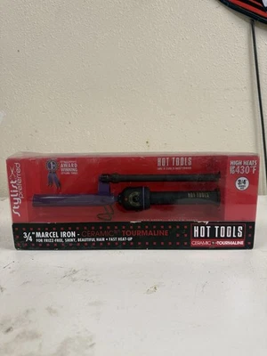 Hot Tools Professional Ceramic Ti 3/4”Marcel Salon Hair Curling Iron 2105 HT2105 - Image 1 of 2