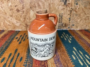 Vintage Mountain Dew Krug Napping Hillbilly Geschirr Kork Steinzeug Moonshine XXX - Bild 1 von 12