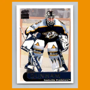 Mike Dunham #123 1999-100 Pacific Paramount Silver Nashville Predators Hockey - Picture 1 of 3