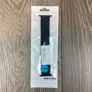 Apple Watch Band Charcoal Braided Gray Solo Loop 42/44/45 - Zdjęcie 1 z 1
