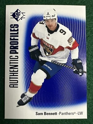 2021-22 SP Authentic Profiles Blue #AP-18 Sam Bennett - Image 1 of 2
