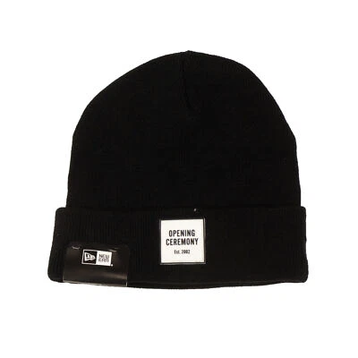 NWT OPENING CEREMONY Black OC Logo Beanie Size OS - Изображение 1 из 3