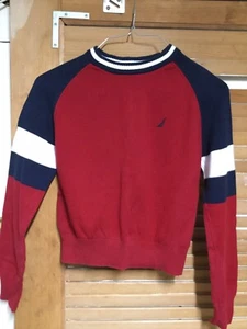 Nautica Boy’s Sweater Size S/P 8  Red - Picture 1 of 3