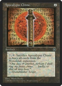 MTG Apocalypse Chime NM Homelands HML Reserved List Magic Gathering card - Picture 1 of 3