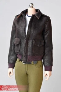 1/6 Mujer Retro Abrigo Chaqueta Suelta Ropa de Trabajo Ropa para 12"" Figura de Acción Juguete - Imagen 1 de 5