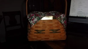 Vintage Longaberger 2000 Edition "Deck The Halls" Basket - Picture 1 of 8