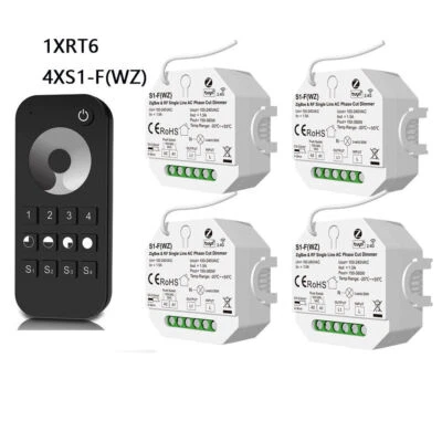 Tuya Zigbee AC LED Triac Dimmer Controller Single Line no Neutral for Alexa/APP - Image 1 of 4
